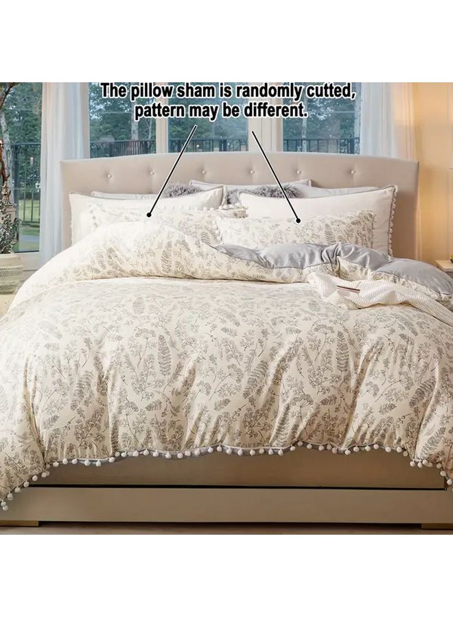 Polychrome Floral Duvet Cover Set 78 74x78 74 Inches 3 Piece Bedding With Pillowcases - Image 5